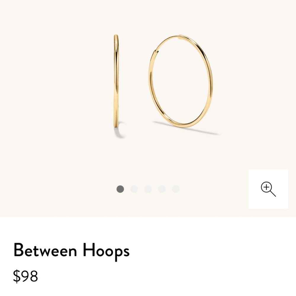 Mejuri 14k Gold Between Hoops